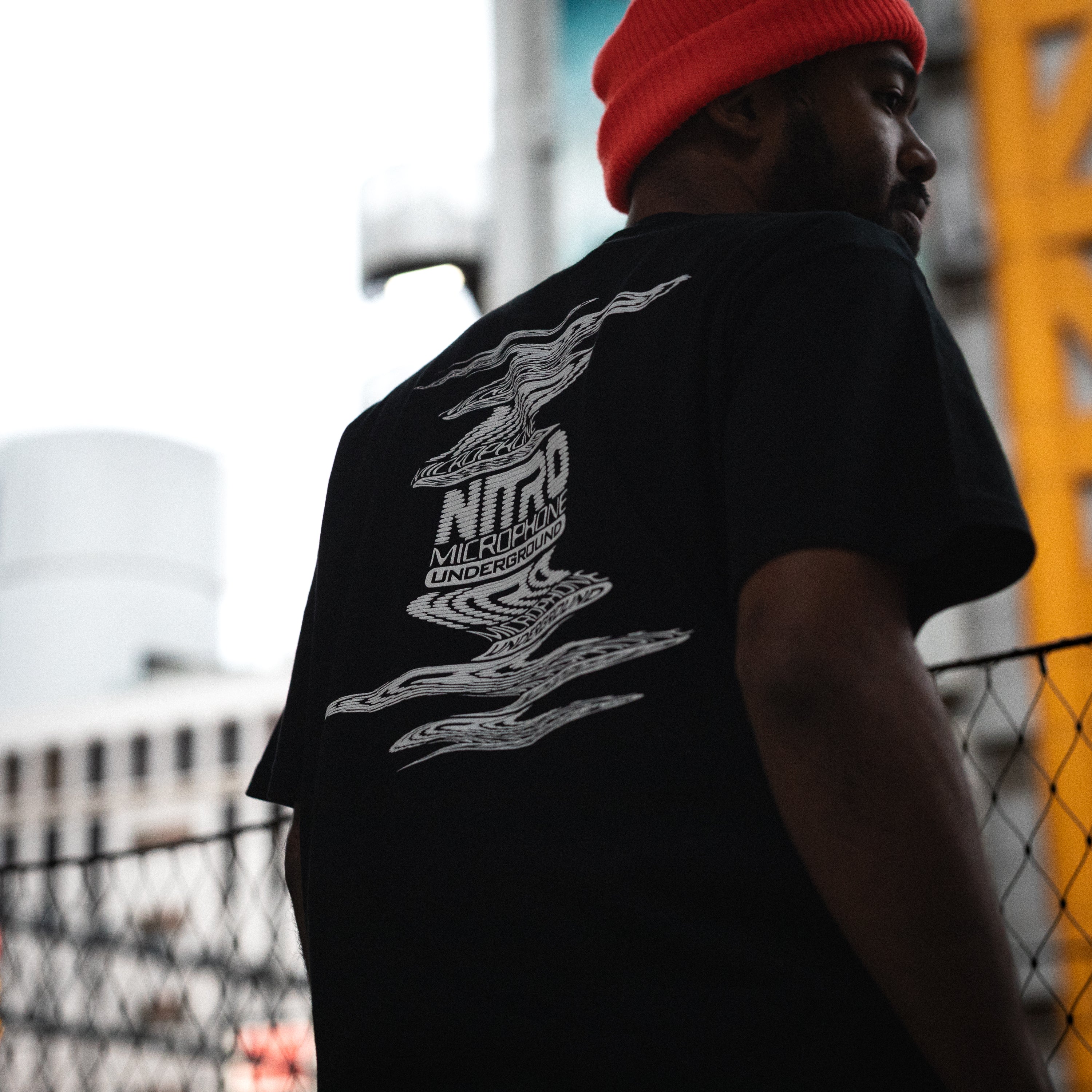 NMU LOGO WAVE TEE – NITRO MICROPHONE UNDERGROUND Official Shop