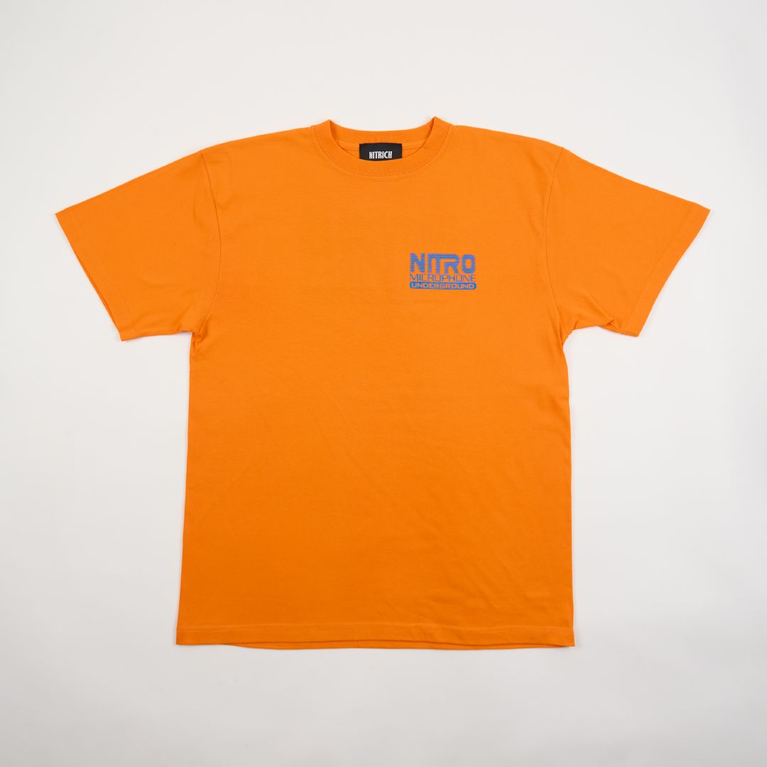 NMU LOGO TEE (TWO-SIDED PRINT) / ORANGE