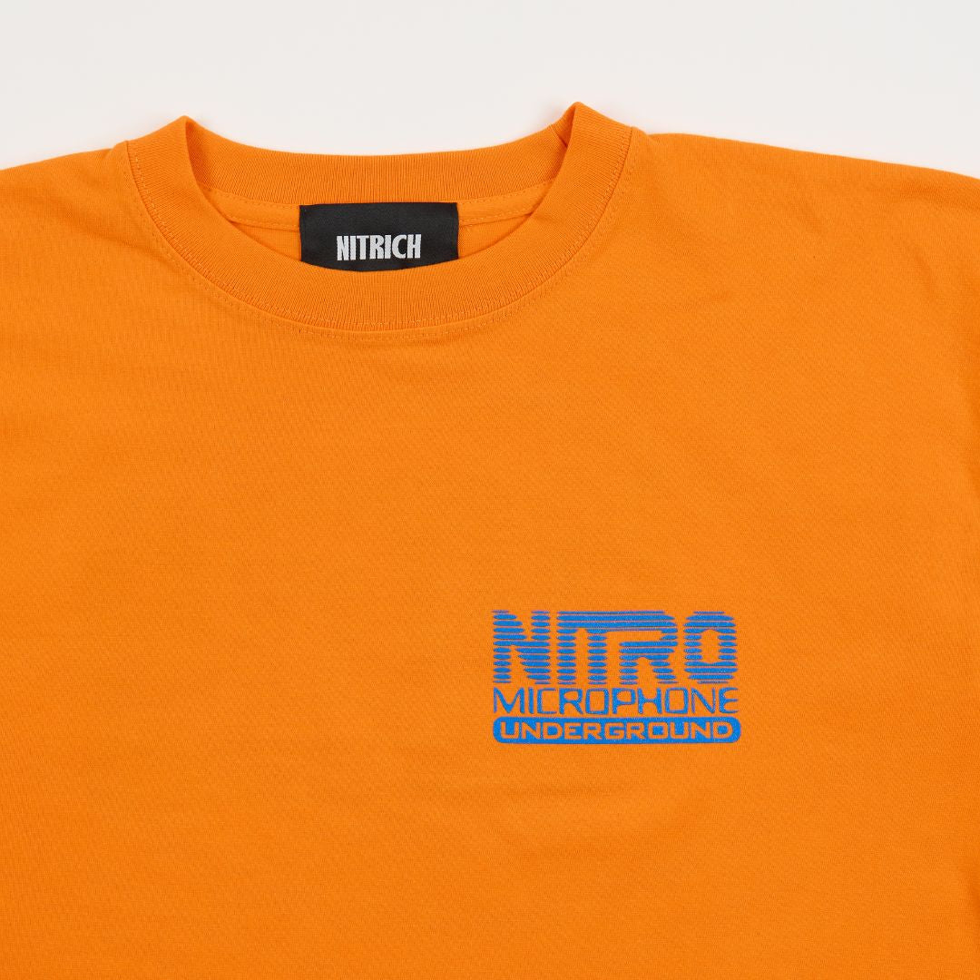 NMU LOGO TEE (TWO-SIDED PRINT) / ORANGE