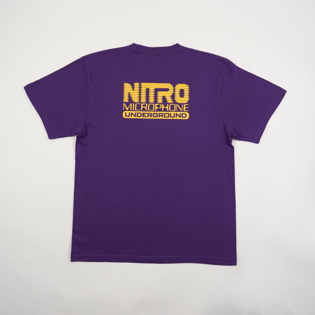 NMU LOGO TEE (TWO-SIDED PRINT) / PURPLE