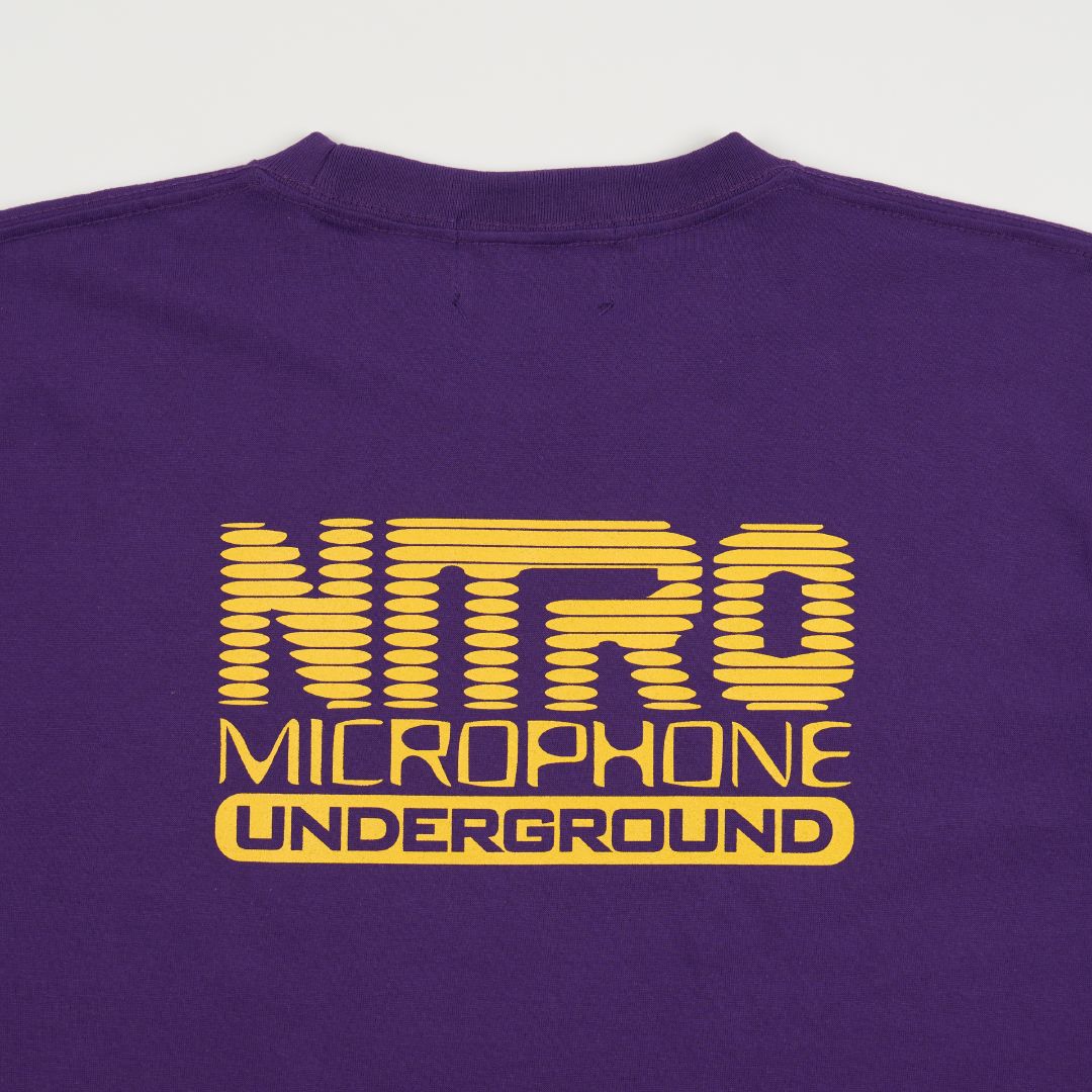 NMU LOGO TEE (TWO-SIDED PRINT) / PURPLE
