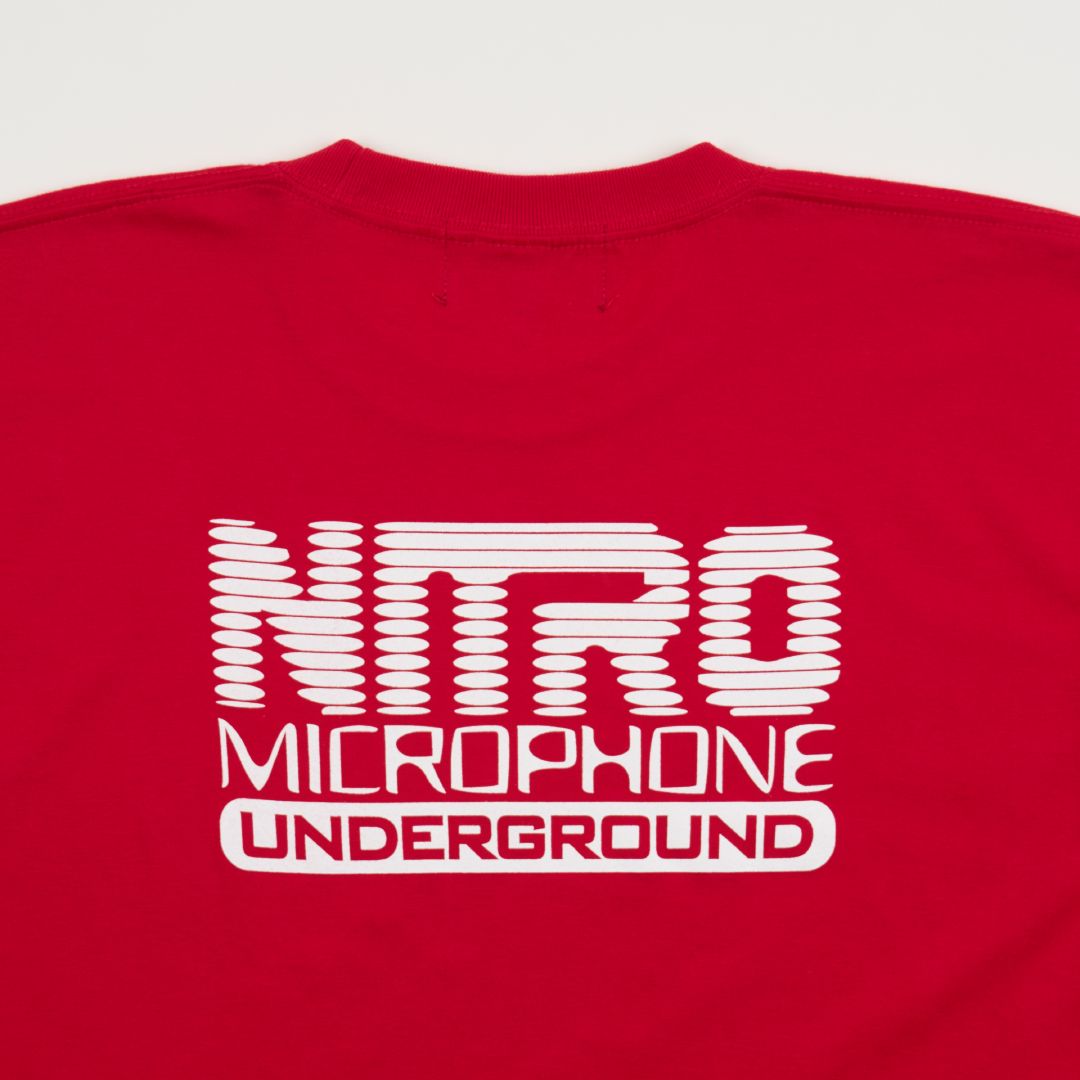 NMU LOGO TEE (TWO-SIDED PRINT) / RED