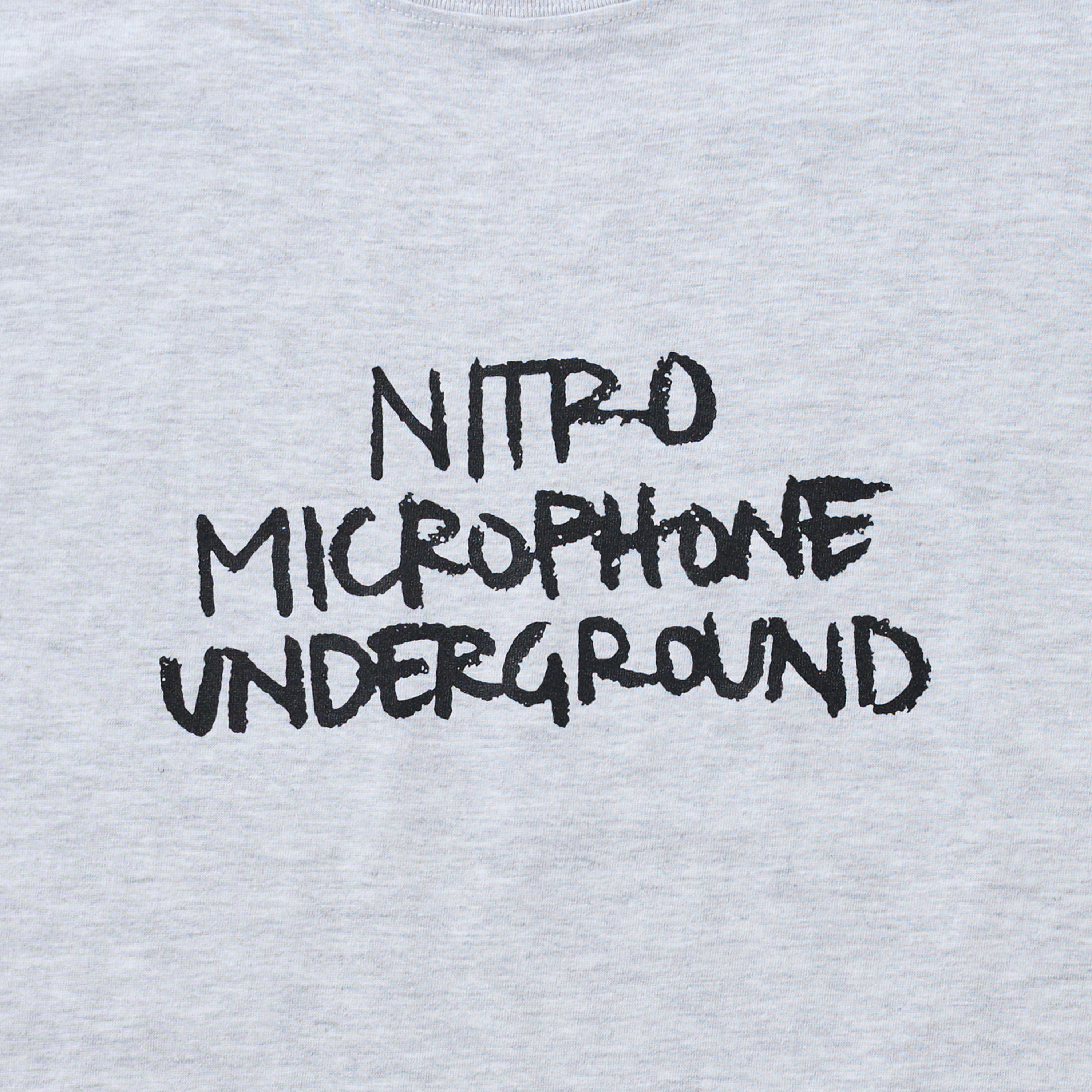 NMU B+ TEE / ASH GRAY