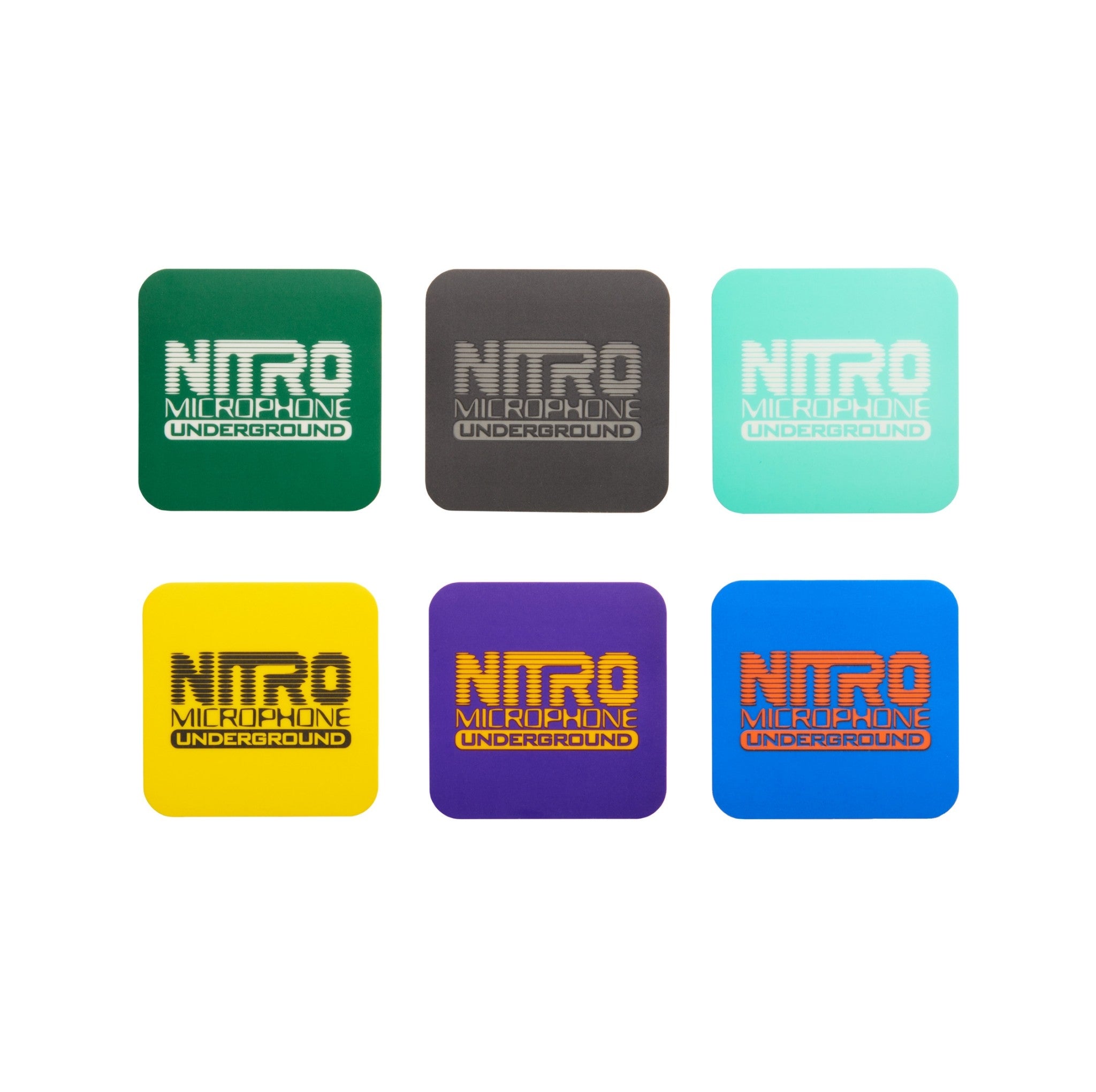 NMU LOGO SQUARE STICKER SET