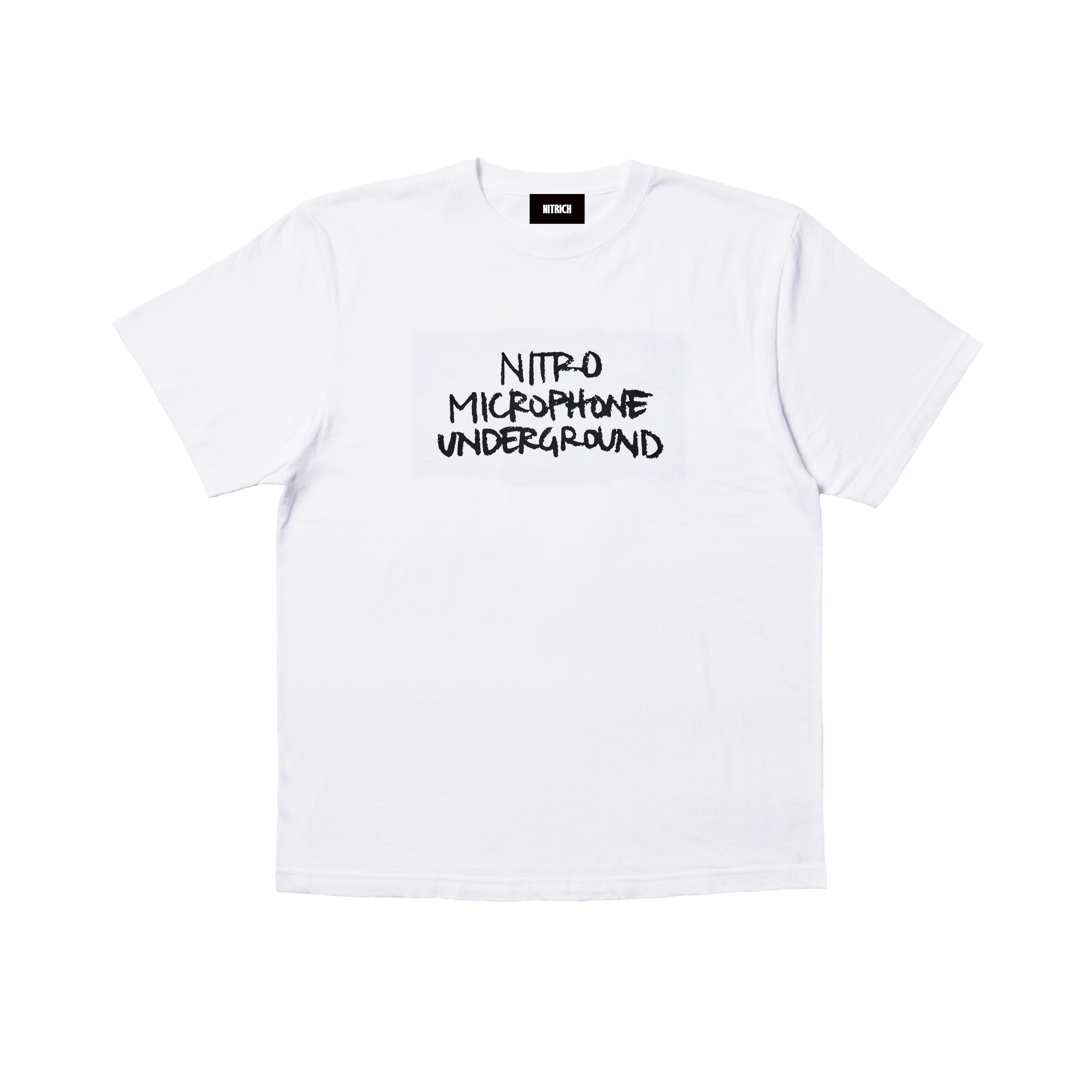 NITRO MICROPHONE UNDERGROUND B+ TEE - Tシャツ/カットソー(半袖/袖なし)