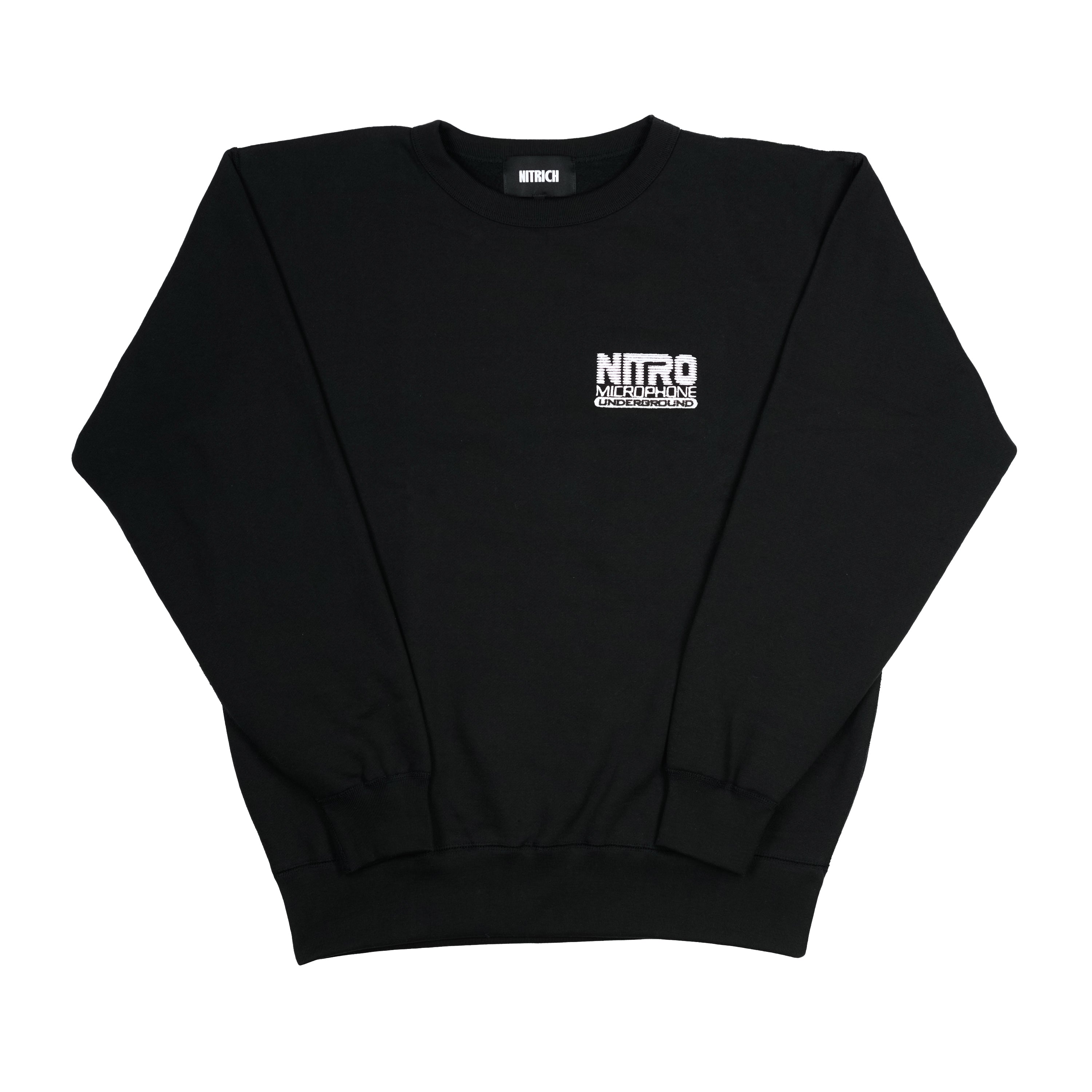 NMU SMALL LOGO EMBROIDERY SWEAT CREW