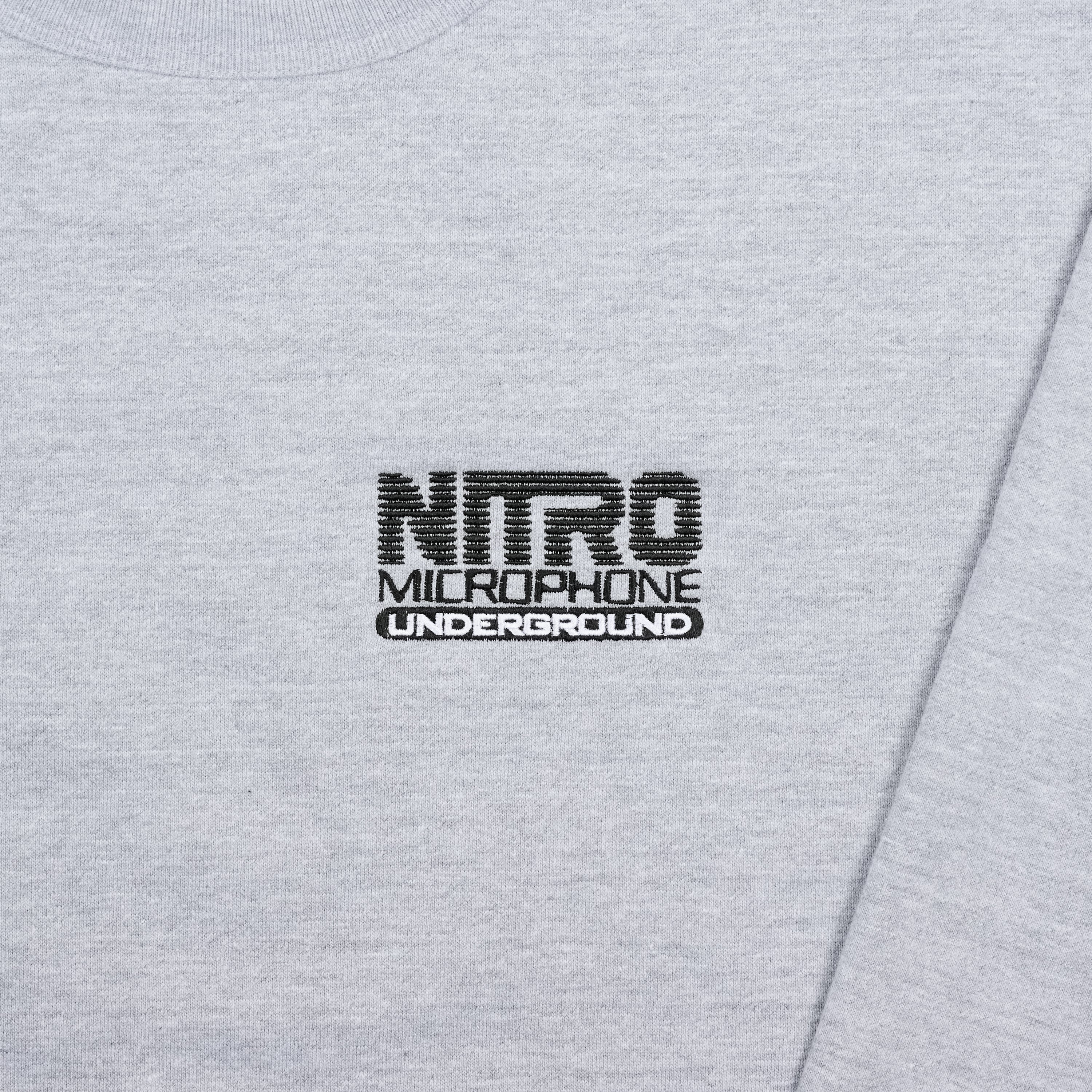 NMU SMALL LOGO EMBROIDERY SWEAT CREW