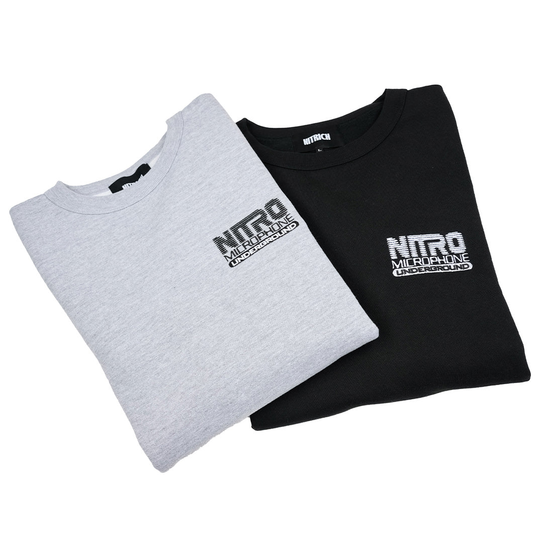 NMU SMALL LOGO EMBROIDERY SWEAT CREW
