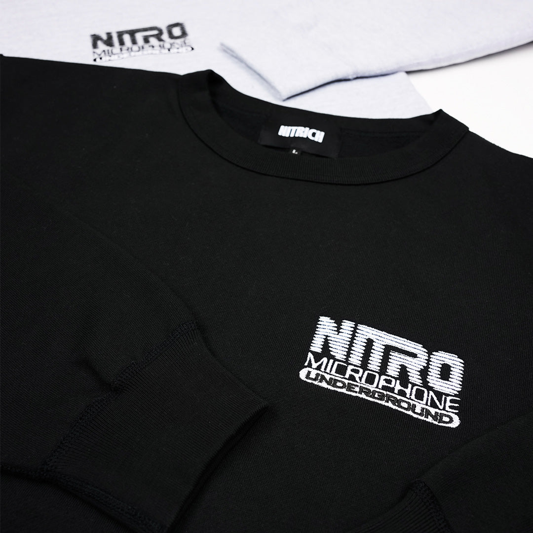 NMU SMALL LOGO EMBROIDERY SWEAT CREW