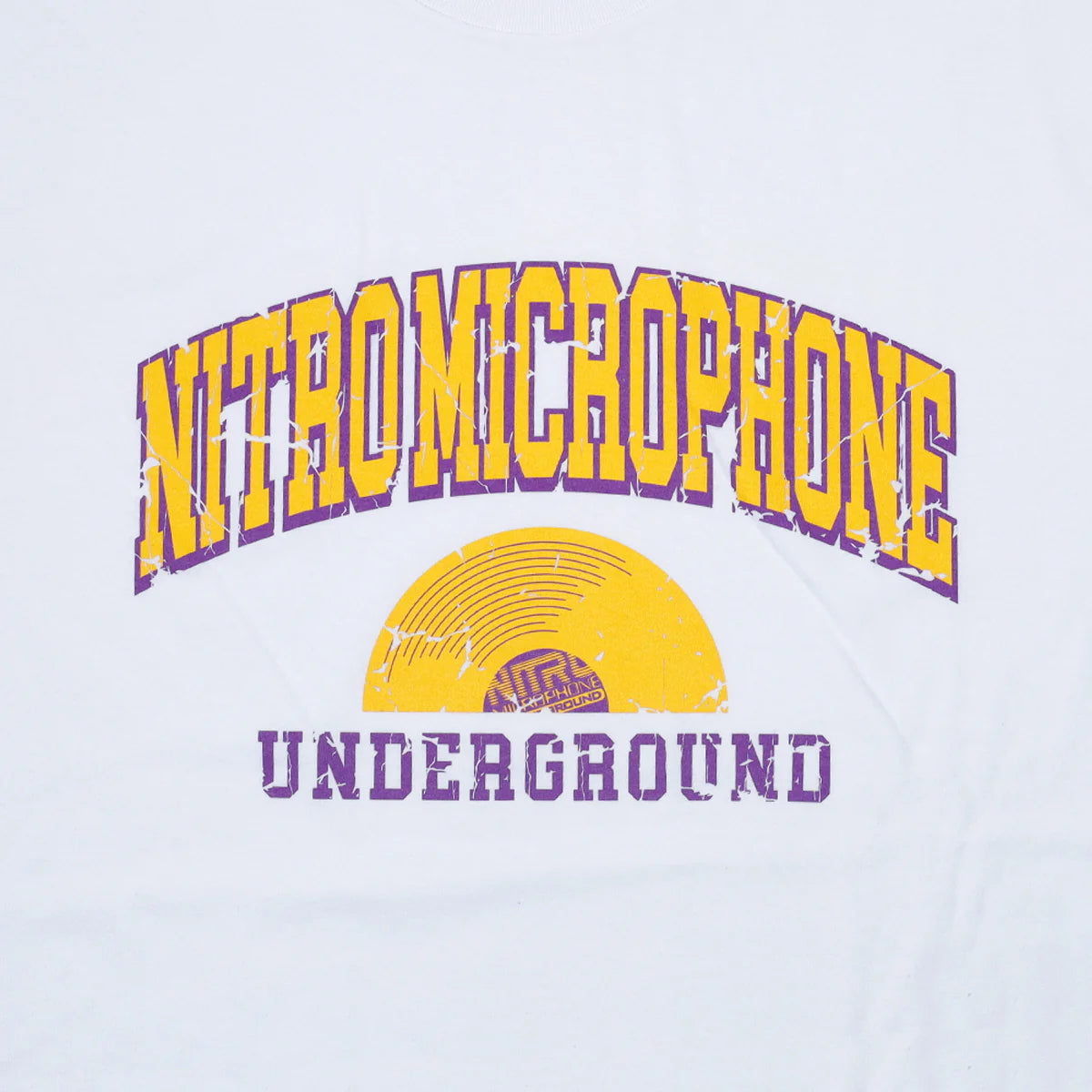 raidback fabric Nitro Microphone Underground "Vinyl" Tee Side A -Make Some Noise Collection III-