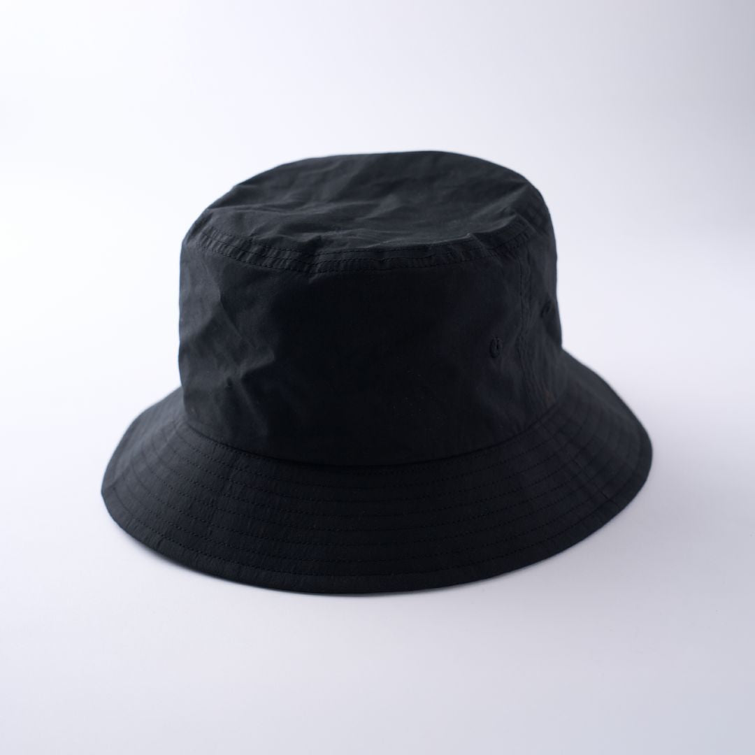 NMU CORDURA FABRIC CAMP BUCKET HAT / BLACK