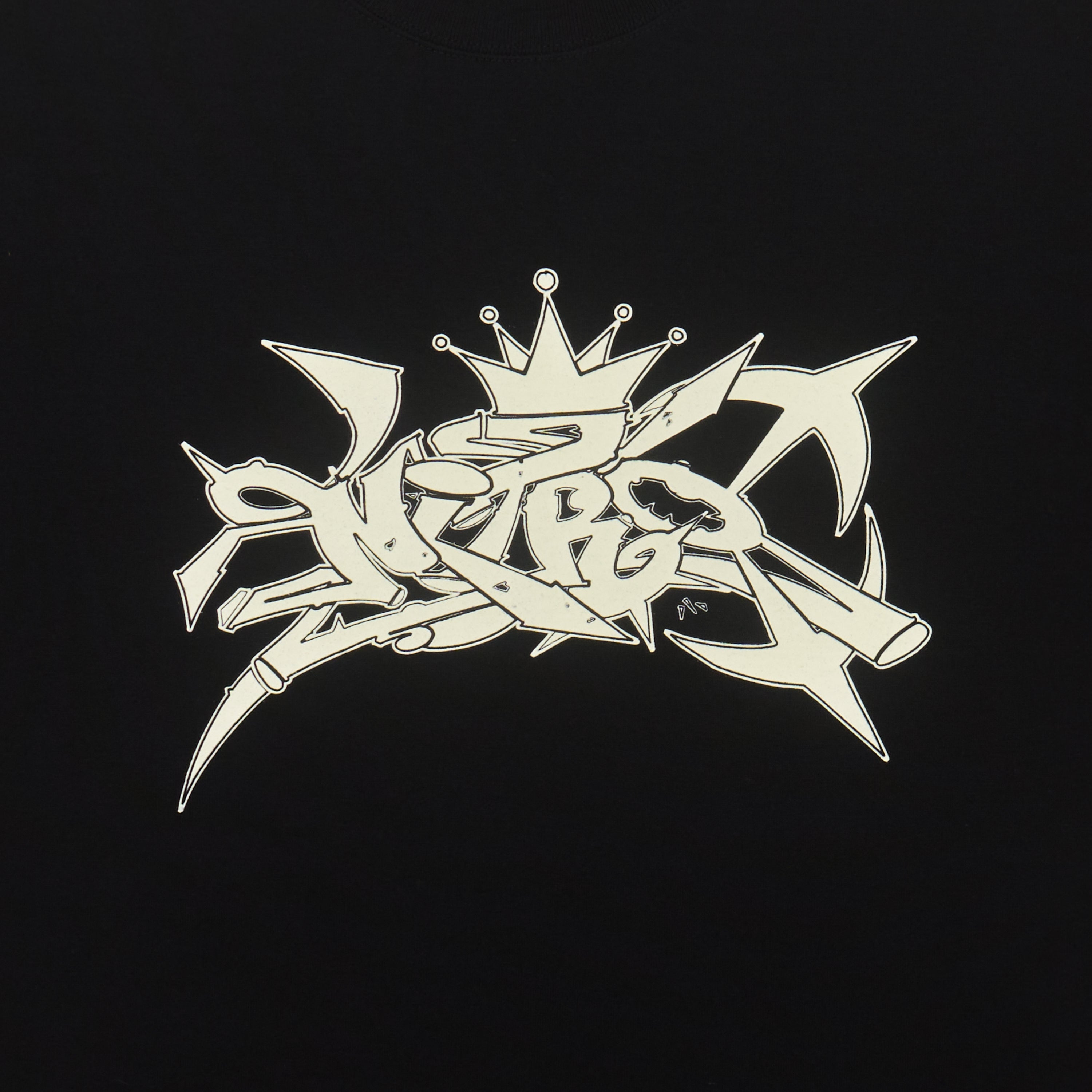 NMU PHASE2 TEE / BLK/GLOW IN THE DARK