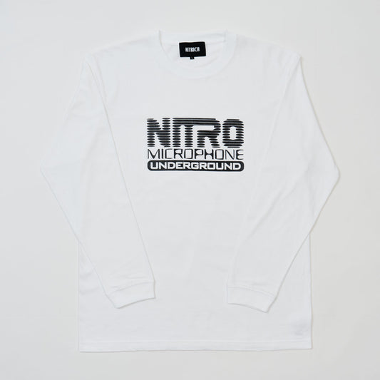 NMU LOGO LS TEE / NEW WHITE