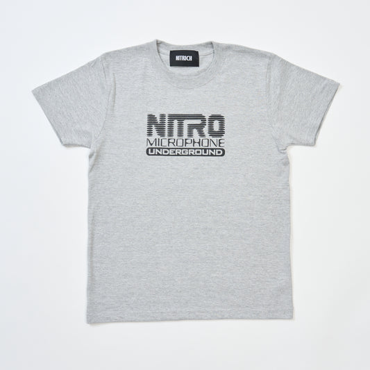 NMU LOGO KIDS TEE / GRAY/BLACK