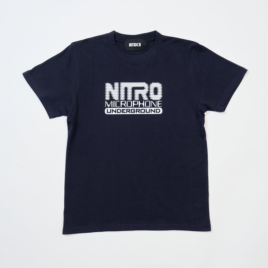 NMU LOGO KIDS TEE / NAVY/WHITE