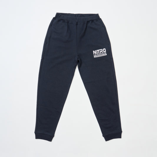 NMU LOGO KIDS SWEAT PANTS / NAVY/WHITE