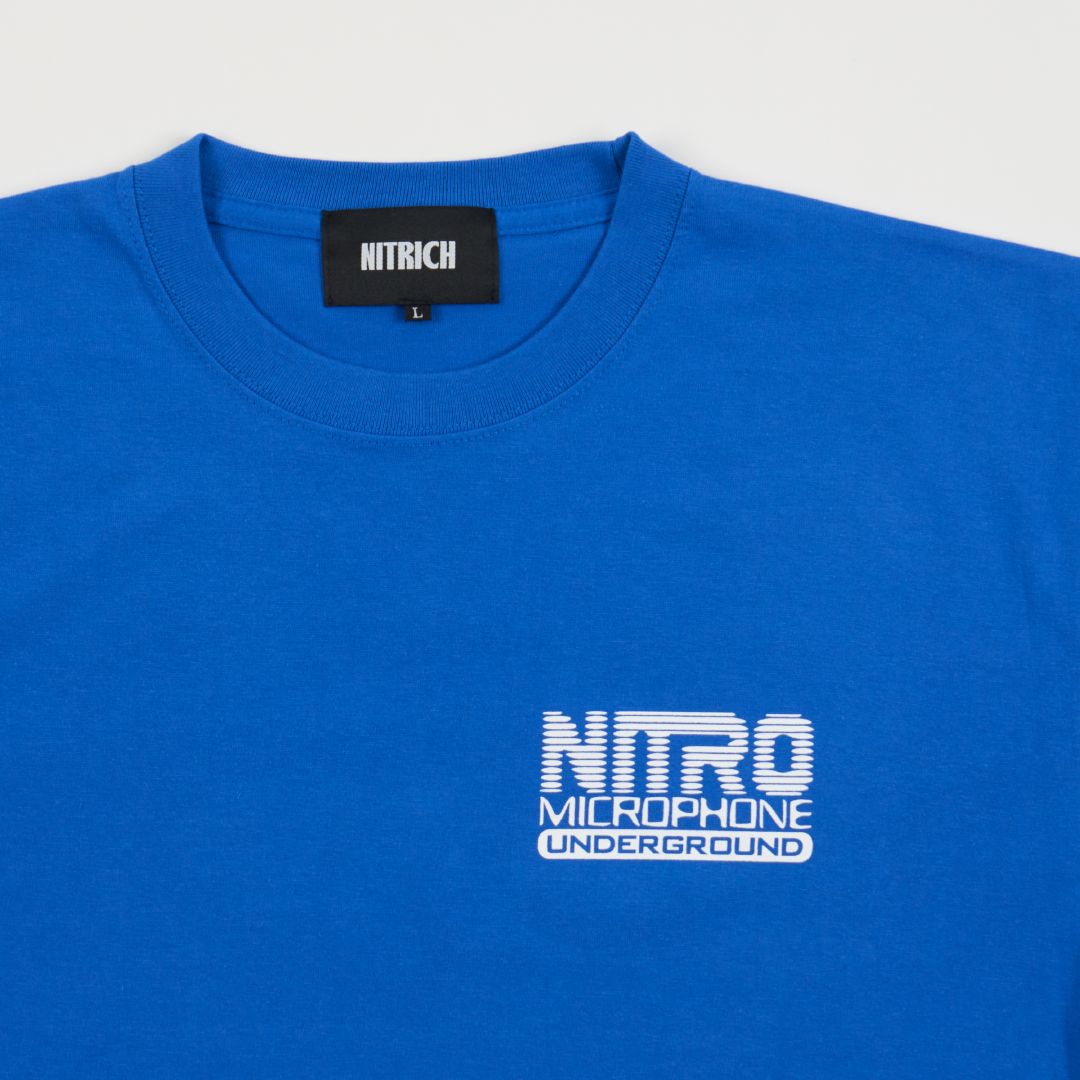 NMU LOGO TEE (TWO-SIDED PRINT) / ROYAL