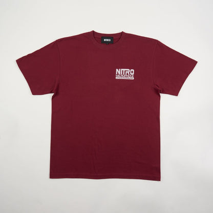 NMU LOGO TEE (TWO-SIDED PRINT) / MAROON