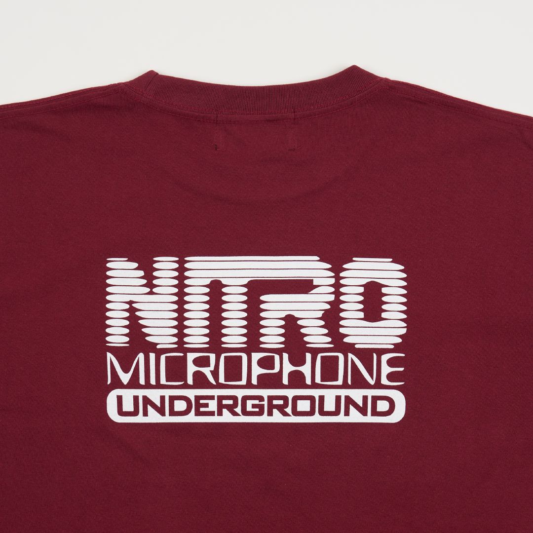 NMU LOGO TEE (TWO-SIDED PRINT) / MAROON