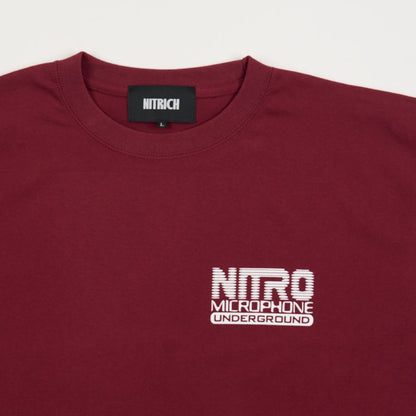 NMU LOGO TEE (TWO-SIDED PRINT) / MAROON