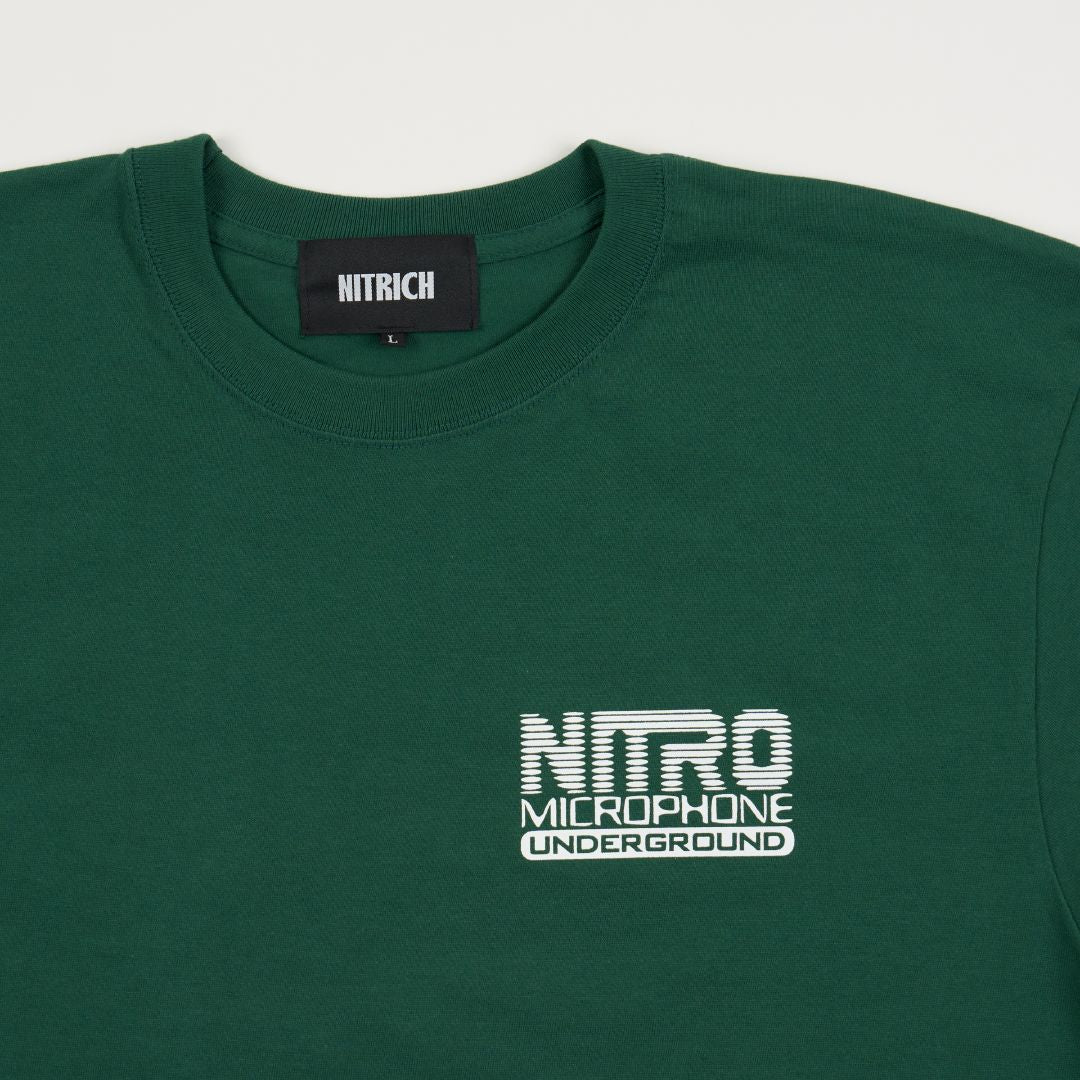 NMU LOGO TEE (TWO-SIDED PRINT) / SPRUCE