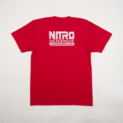 NMU LOGO TEE (TWO-SIDED PRINT) / RED