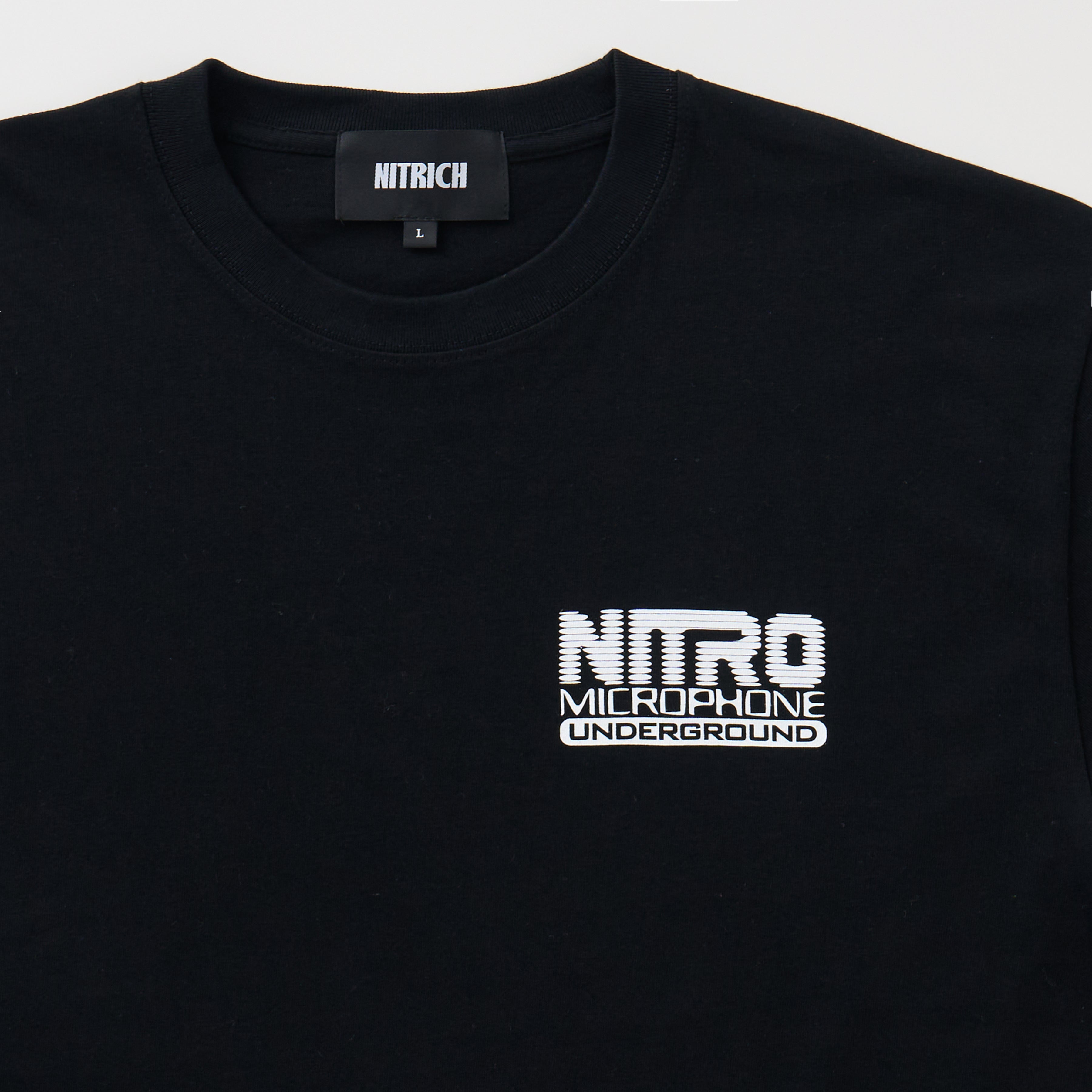 NMU LOGO WAVE TEE – NITRO MICROPHONE UNDERGROUND Official Shop