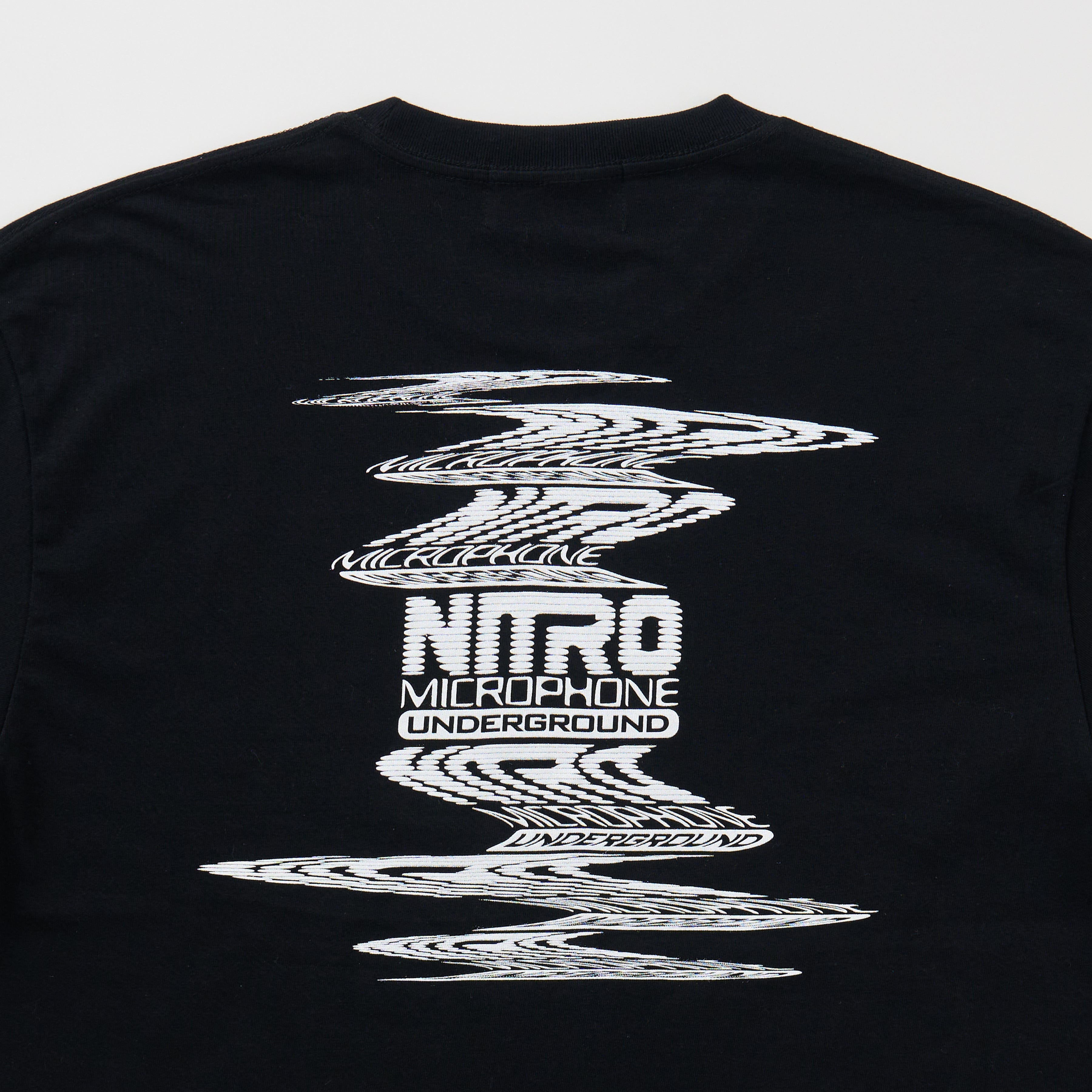 NMU LOGO WAVE TEE – NITRO MICROPHONE UNDERGROUND Official Shop