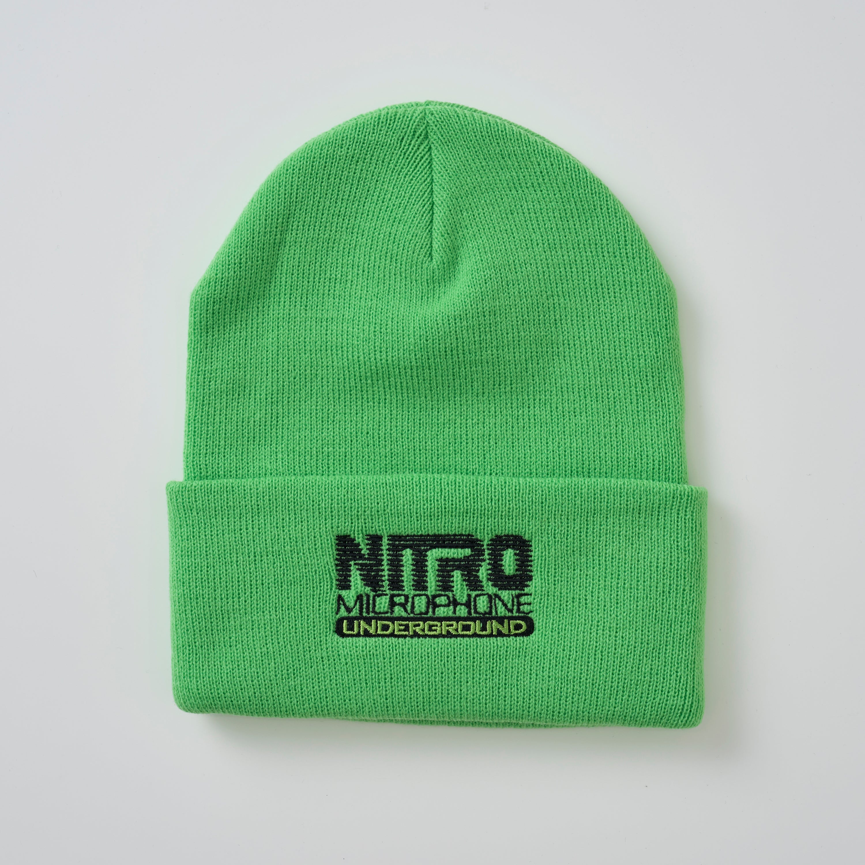 NMU LOGO LONG BEANIE – NITRO MICROPHONE UNDERGROUND Official Shop