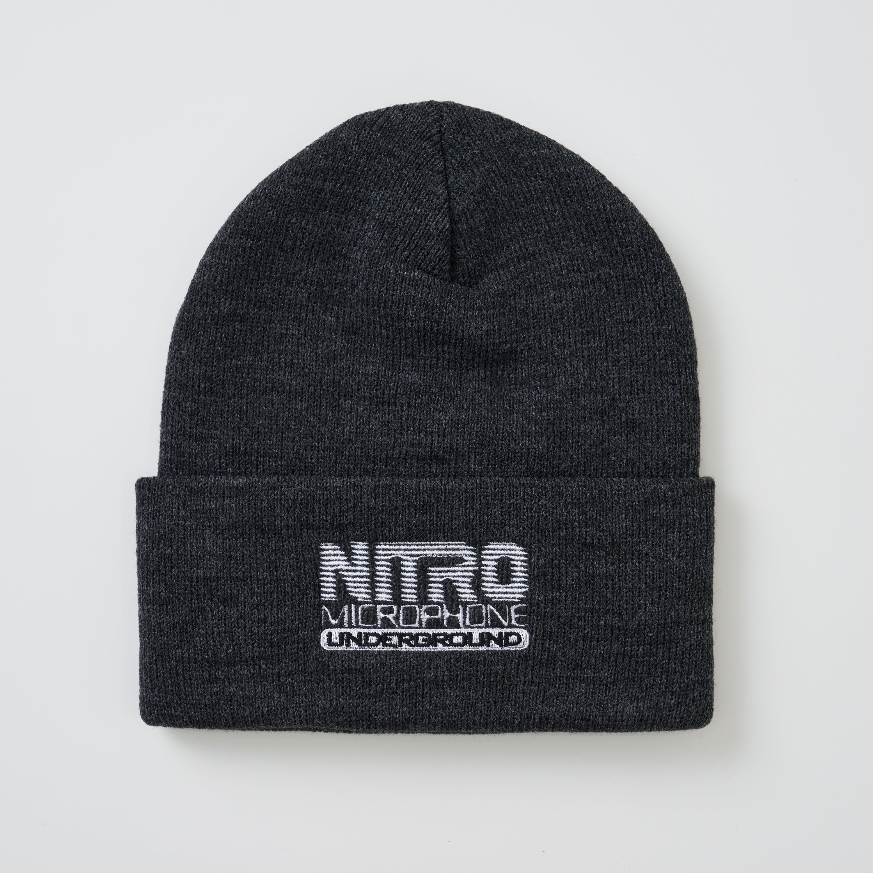 NMU LOGO LONG BEANIE – NITRO MICROPHONE UNDERGROUND Official Shop