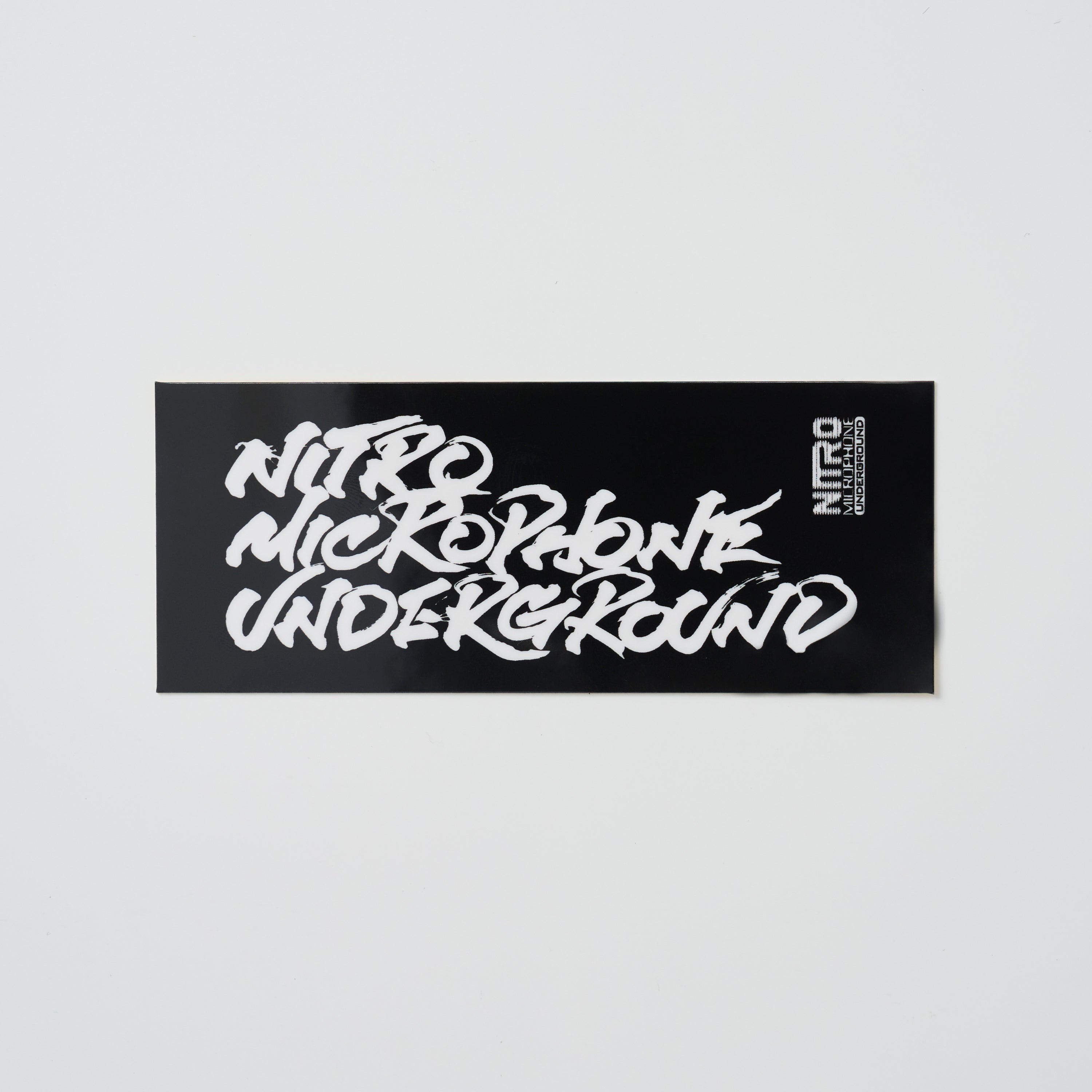 NMU Day One Sticker Set – NITRO MICROPHONE UNDERGROUND Official Shop