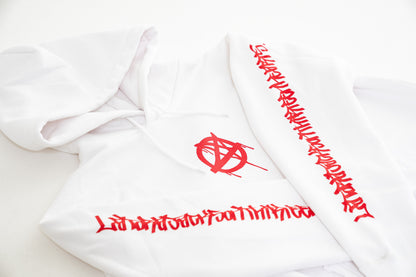 RAIDBACK FABRIC × NMU LA TORA JACKSON THIRTEEN HEARTS. "D'EVILS D’RIPS” HOODIE (NMU Limited)