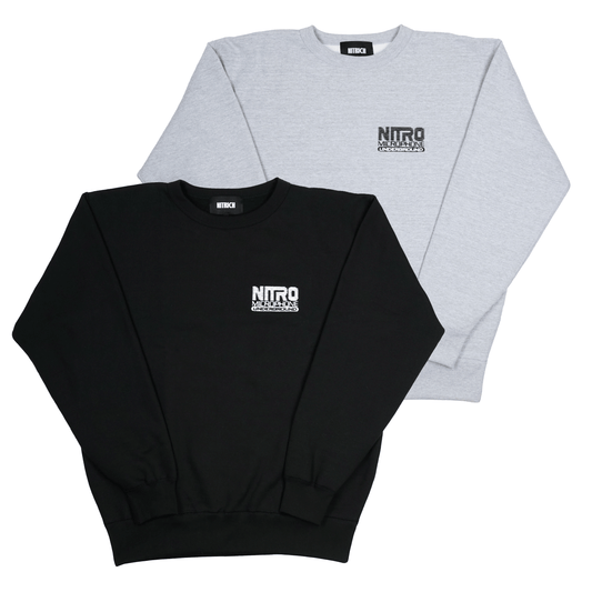 NMU SMALL LOGO EMBROIDERY SWEAT CREW