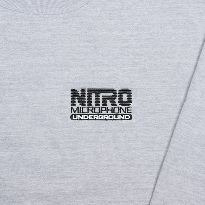 NMU SMALL LOGO EMBROIDERY SWEAT CREW