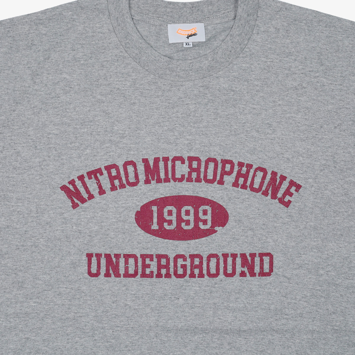 Raidback Fabric × Nitro Microphone Underground "90's Background" Tee