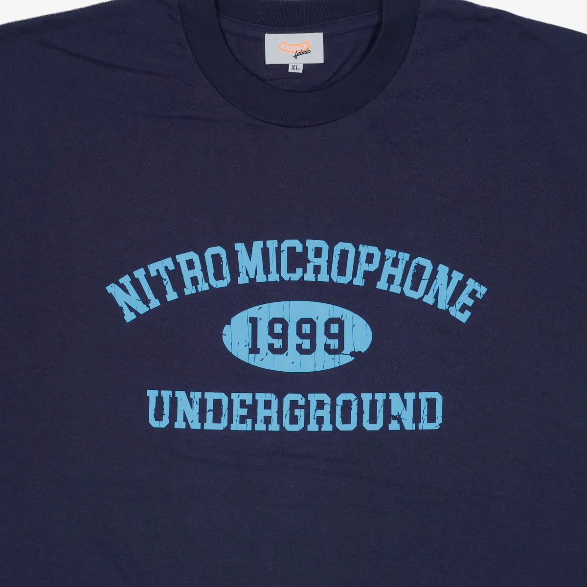 Raidback Fabric × Nitro Microphone Underground "90's Background" Tee