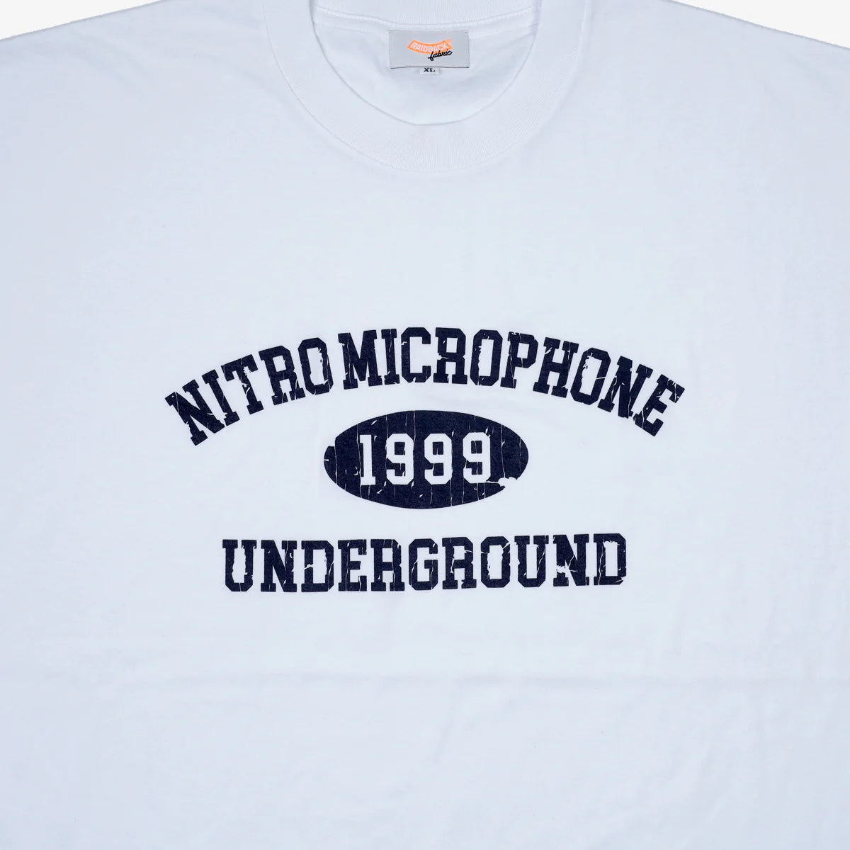 Raidback Fabric × Nitro Microphone Underground "90's Background" Tee