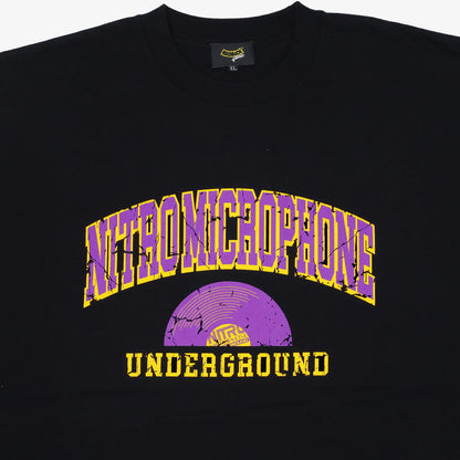 raidback fabric Nitro Microphone Underground "Vinyl" Tee Side A -Make Some Noise Collection III-
