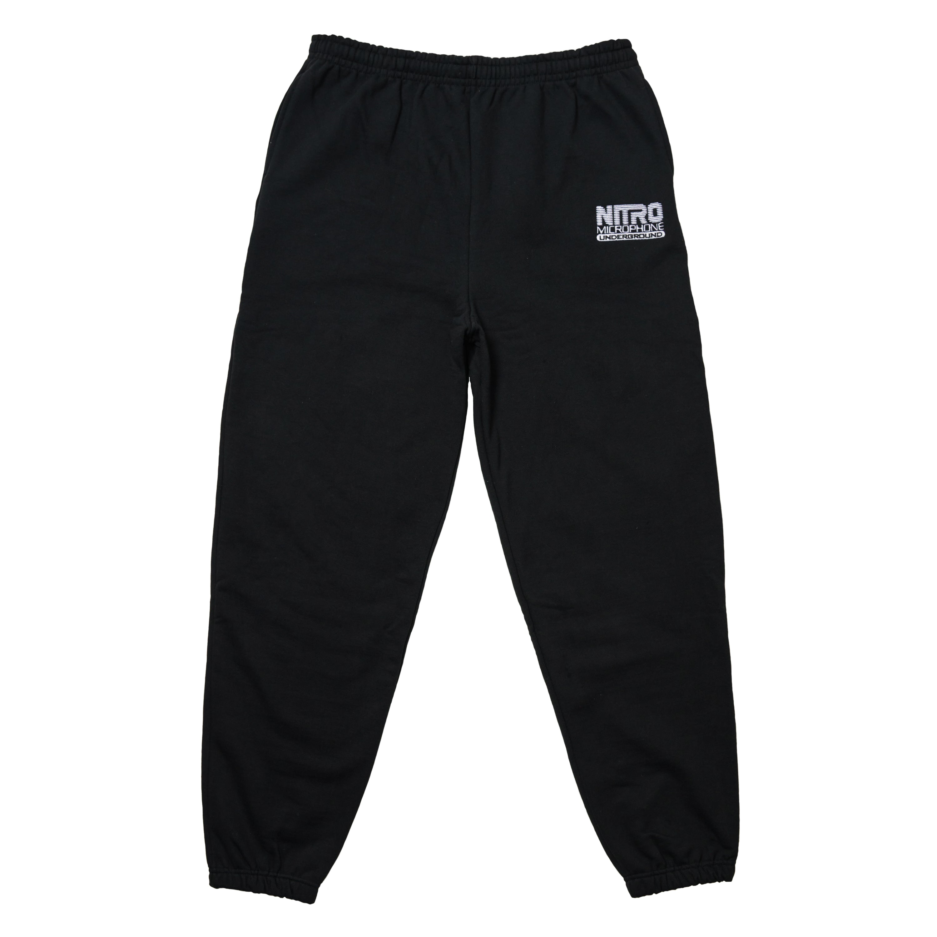 【新品】LOGO Zip SWEAT Pants (black) M