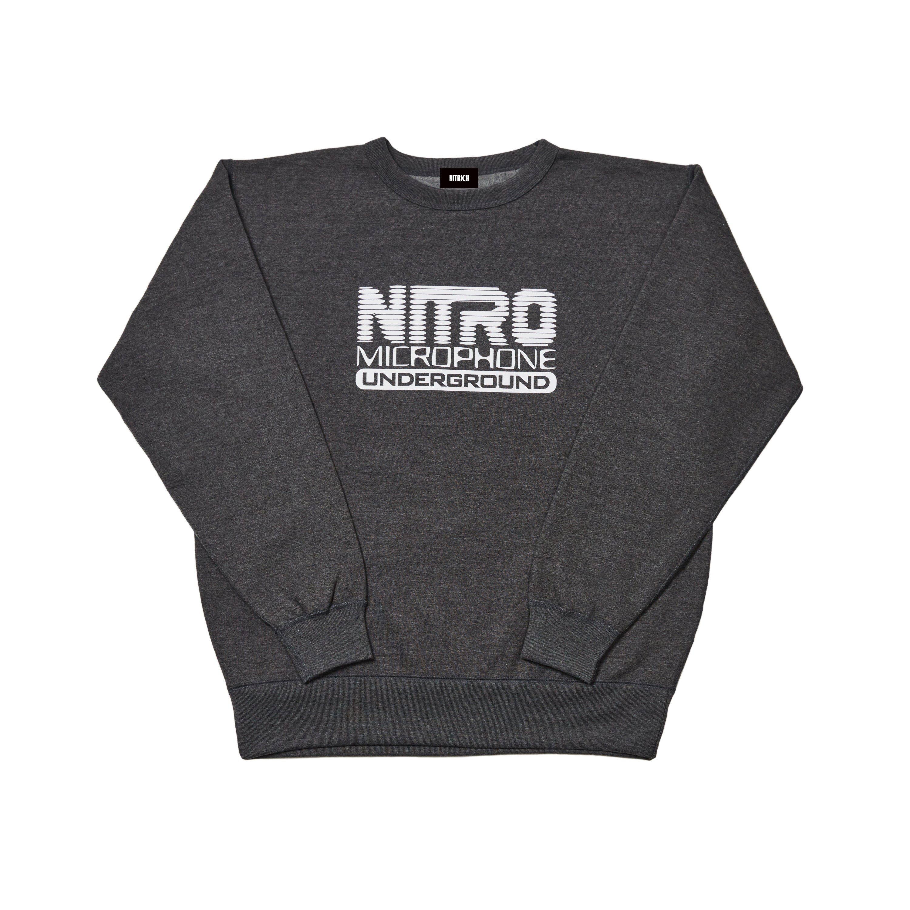 NMU LOGO SWEAT CREW – NITRO MICROPHONE UNDERGROUND Official Shop