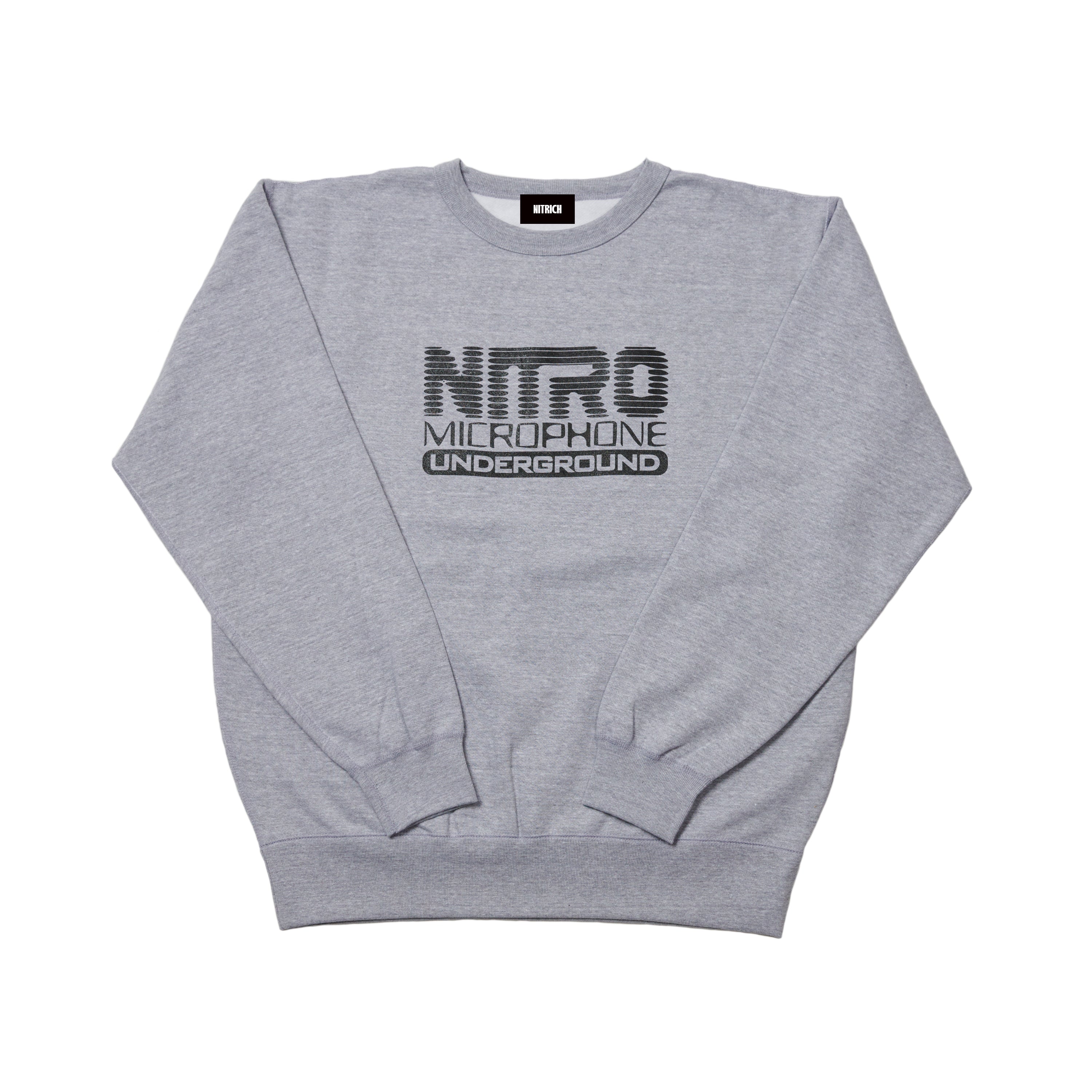 NMU LOGO SWEAT CREW – NITRO MICROPHONE UNDERGROUND Official Shop