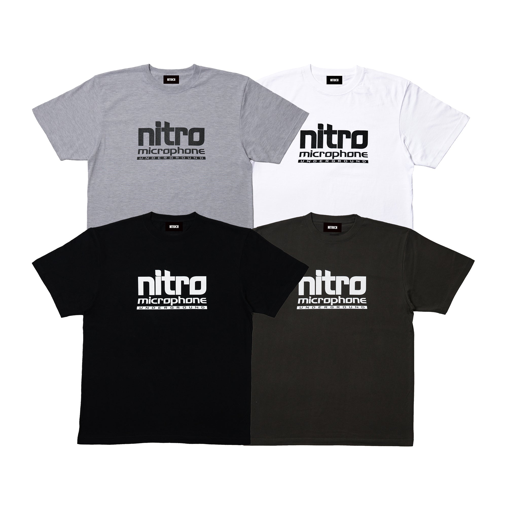 NMU OLD LOGO TEE – NITRO MICROPHONE UNDERGROUND 